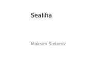 Sealiha