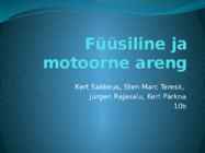 Füüsiline ja motoorne areng