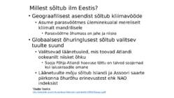 Tsüklonid ja antitsüklonid #3