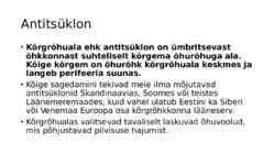 Tsüklonid ja antitsüklonid #22
