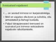 Majanduse alused #17