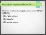 Majanduse alused #41
