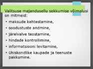 Majanduse alused #46