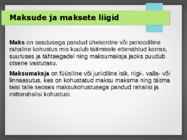 Majanduse alused #55