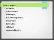 Majanduse alused #57