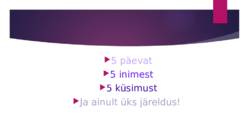 Sotsiaalsed oskused #2