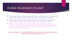 Sotsiaalsed oskused #11