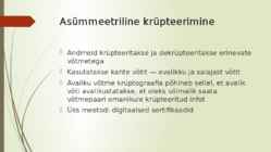 Andmete kaitse krüpteerimise abil #5