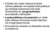 FÜÜSIKALISE LOODUSKÄSITLUSE ALUSED #110