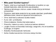 FÜÜSIKALISE LOODUSKÄSITLUSE ALUSED #12