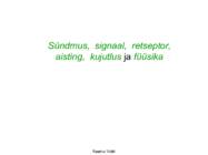 FÜÜSIKALISE LOODUSKÄSITLUSE ALUSED #20