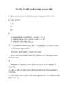 THIRD YEAR Self-study paper
