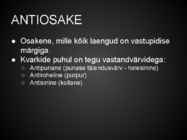Antiosake-antiaine ja antimaailm #5
