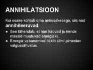 Antiosake-antiaine ja antimaailm #7
