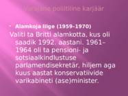 Margaret Hilda Thatcher elulugu karjäär poliitilisedvaatused #5