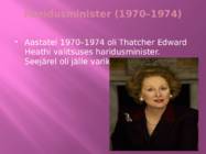Margaret Hilda Thatcher elulugu karjäär poliitilisedvaatused #6