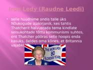 Margaret Hilda Thatcher elulugu karjäär poliitilisedvaatused #10
