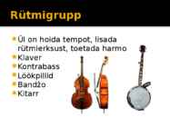 Muusika - Jazz-muusika põhijooned #7