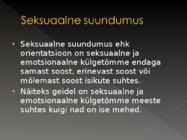 Seksuaal vähemused ja õigused #3