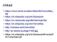 Hemofiilia #8