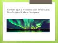 NORTHERN LIGHTS #3