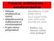 Ettevõtluse ja turunduse alused-Loovus ja innovatsioon #24