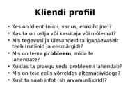 Ettevõtluse ja turunduse alused-Loovus ja innovatsioon #30
