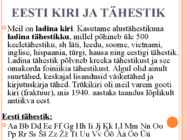 Taheortograafia- g-b-g-k-p-t- h-i-j õigekiri #2