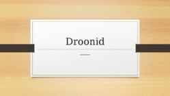 Droonid