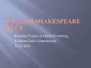 William Shakespeare müüt