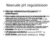 Organismi ainevahetus ja happe-leelise seisund #3