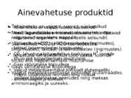 Organismi ainevahetus ja happe-leelise seisund #5