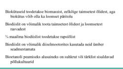 Biokütused #4