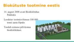 Biokütused #7
