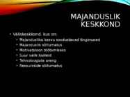 Majanduslikust keskkonnast tingitud ohutegurid #3