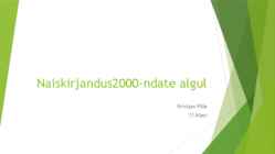 Naiskirjandus2000-ndate algul
