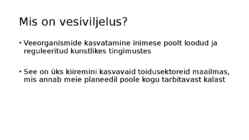 Vesiviljelus #2