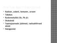 Kantserogeenid põhjavees #3