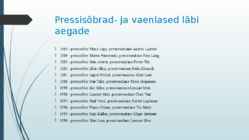 Pressisõber ja -vaenlane #7