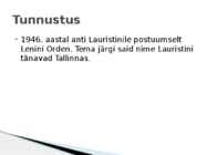 Johannes Lauristin #6