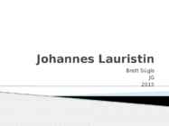 Johannes Lauristin