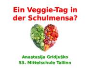 Ein Veggie-Tag in der Schulmensa