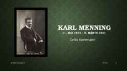 Karl Menning