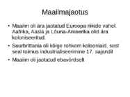 Muudatused pärast I maailmasõda #2