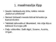 Muudatused pärast I maailmasõda #13