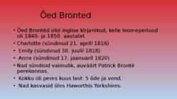 Emily-Charlotte ja Anne Bronte #2
