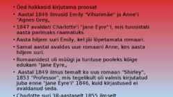 Emily-Charlotte ja Anne Bronte #4