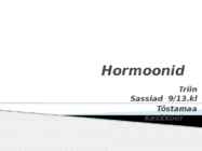 Hormoonid