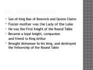 Sir Lencelot du Lac #2