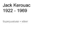 Jack Kerouac